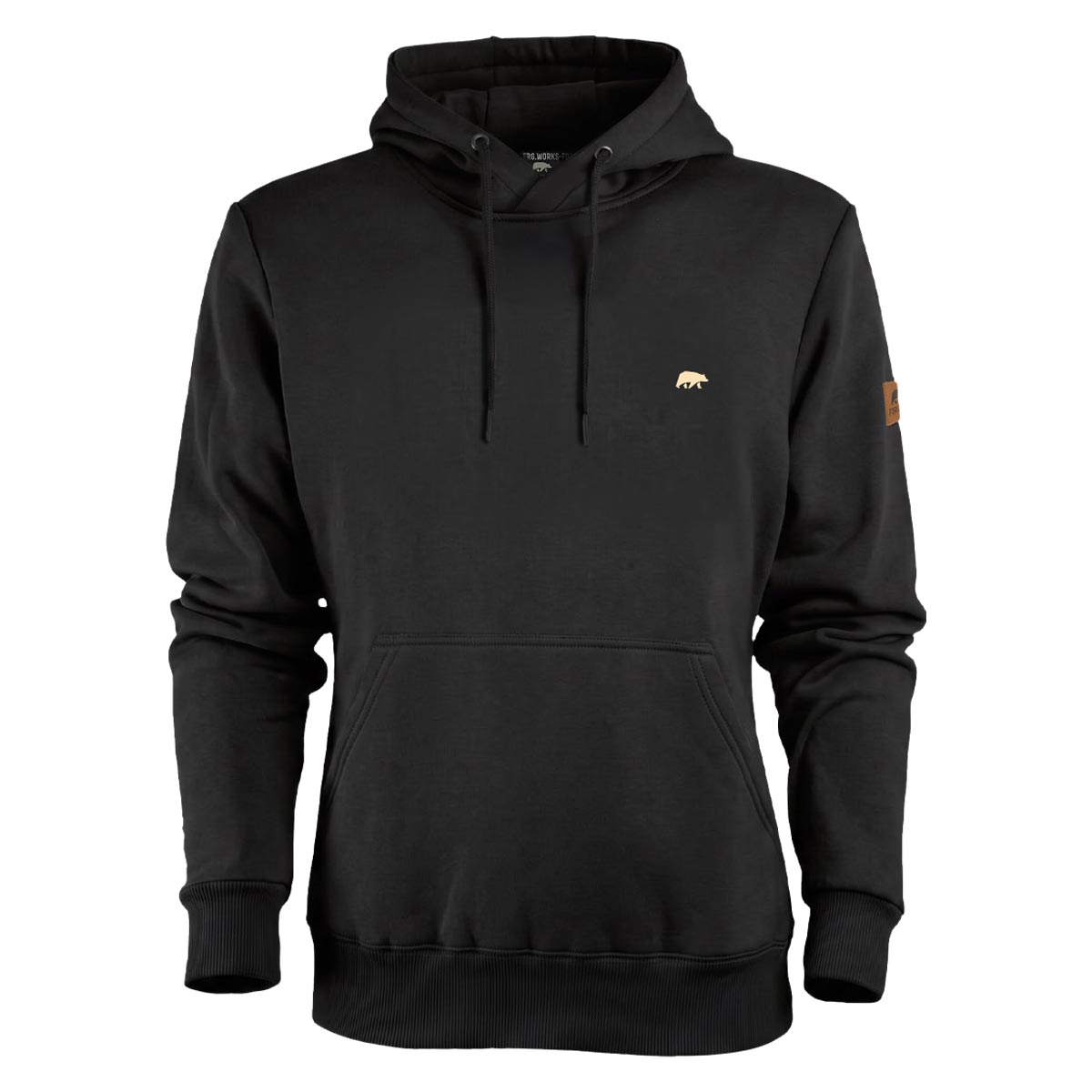 FORSBERG Lennarson Hoodie - 1 FORSBERG Lennarson Hoodie - 1, Hoodie, Schwarz, Kapuze, Tasche, Langarm