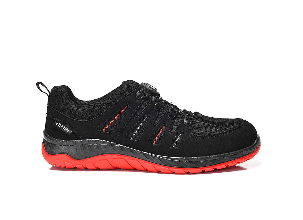 Elten MADDOX BOA® black-red Low ESD S3S Sicherheitshalbschuh - 2
