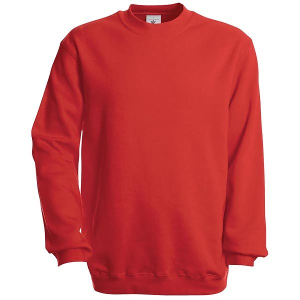 Sweatshirt einfarbig mit Rundhalsausschnitt - 6