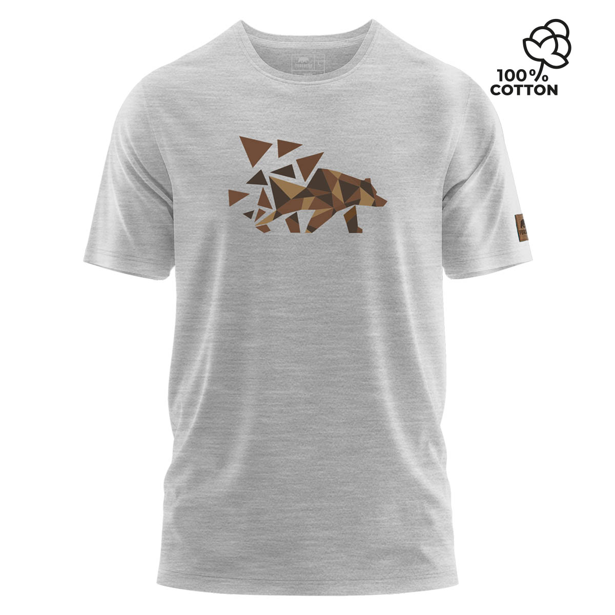 FORSBERG Mikkelson T-Shirt mit Polygonbär - 11