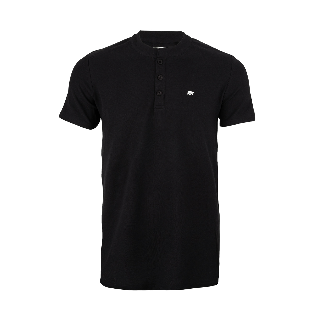 FORSBERG Poloshirt mit Stehkragen - 1