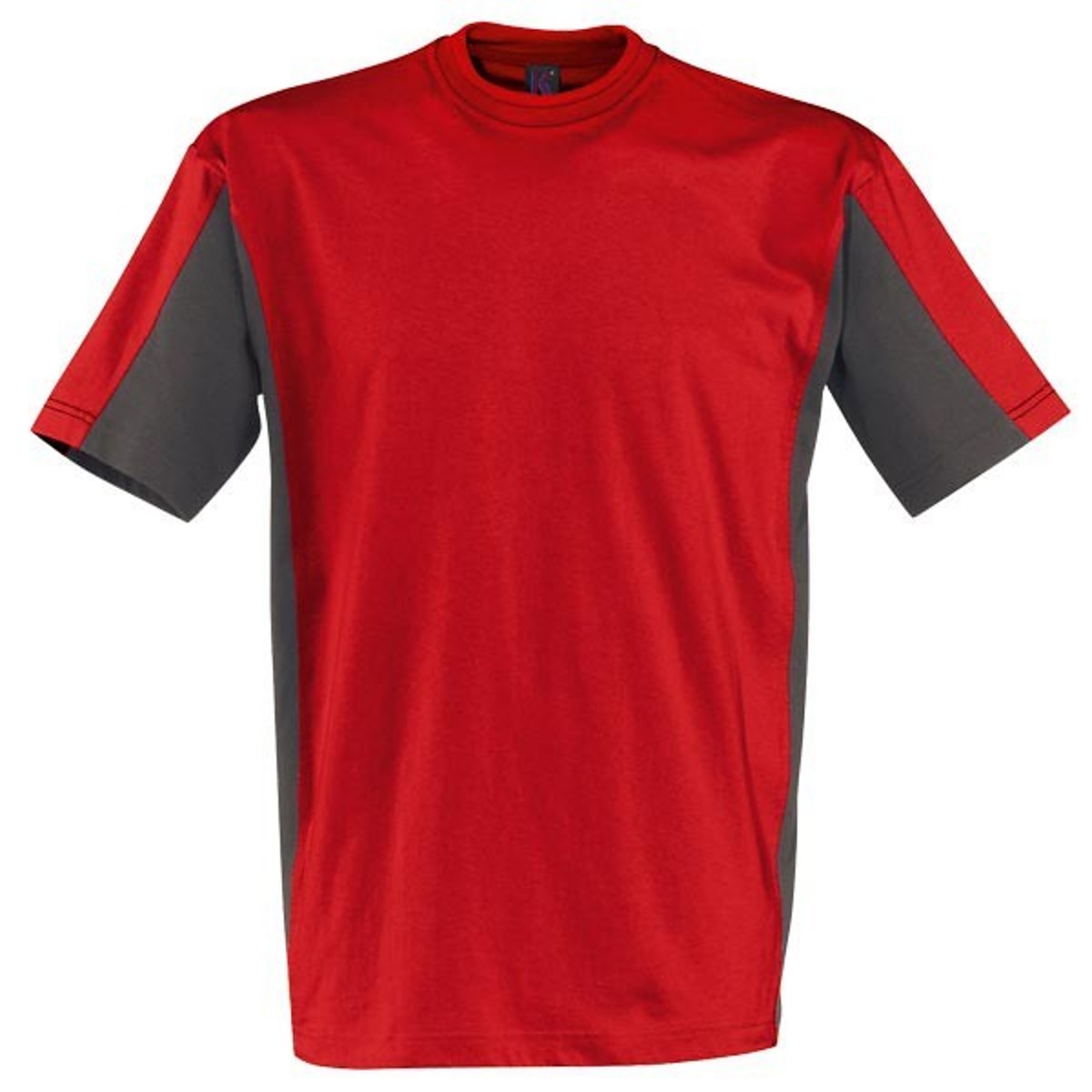 zweifarbiges T-Shirt  - 3