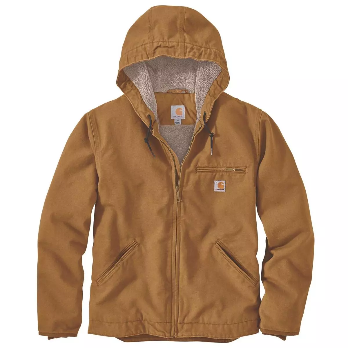 Carhartt WASHED DUCK SHERPA LINED JACKET - 2