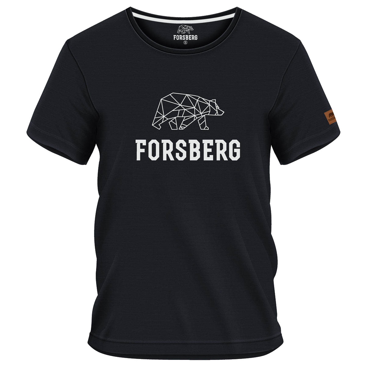 FORSBERG Rönsson T-Shirt mit Brustlogo - 1