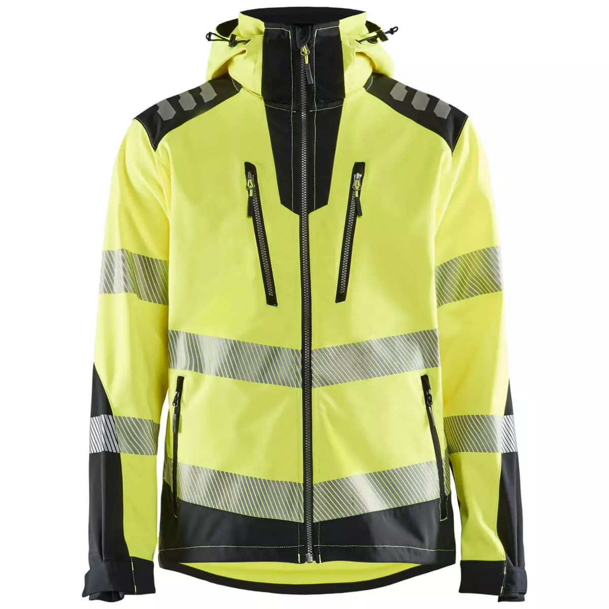 Blakläder robuste High Vis Softshelljacke wasserdicht - 1