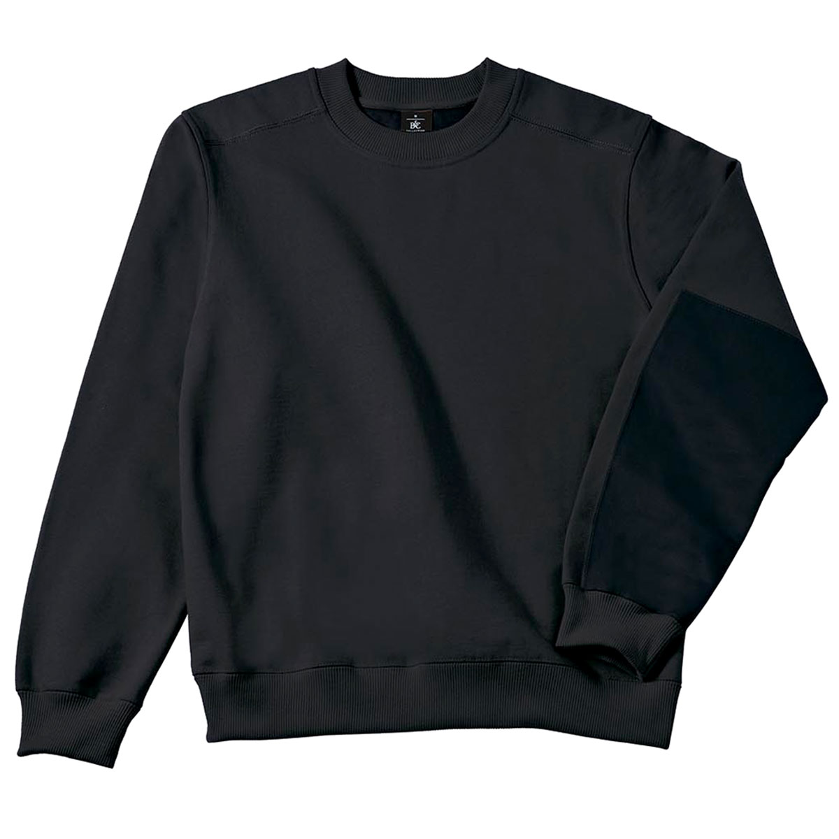Sweatshirt einfarbig mit Rundhalsausschnitt 449020 - 4