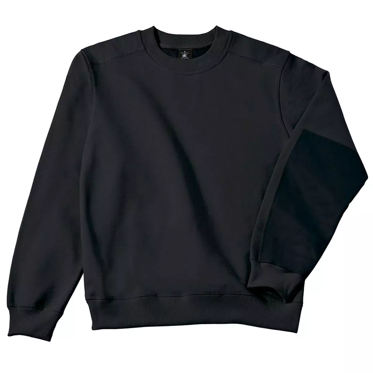 Sweatshirt einfarbig mit Rundhalsausschnitt 449020 - 4, Bekleidung, Strickwaren, Pullover, Sweatshirt, Kapuzenpulli