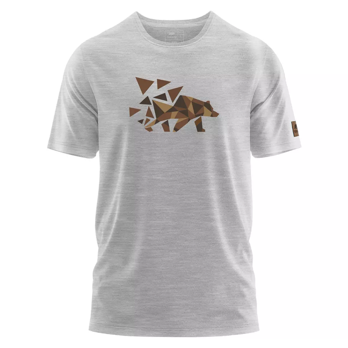 FORSBERG Mikkelson T-Shirt mit Polygonbär - 7