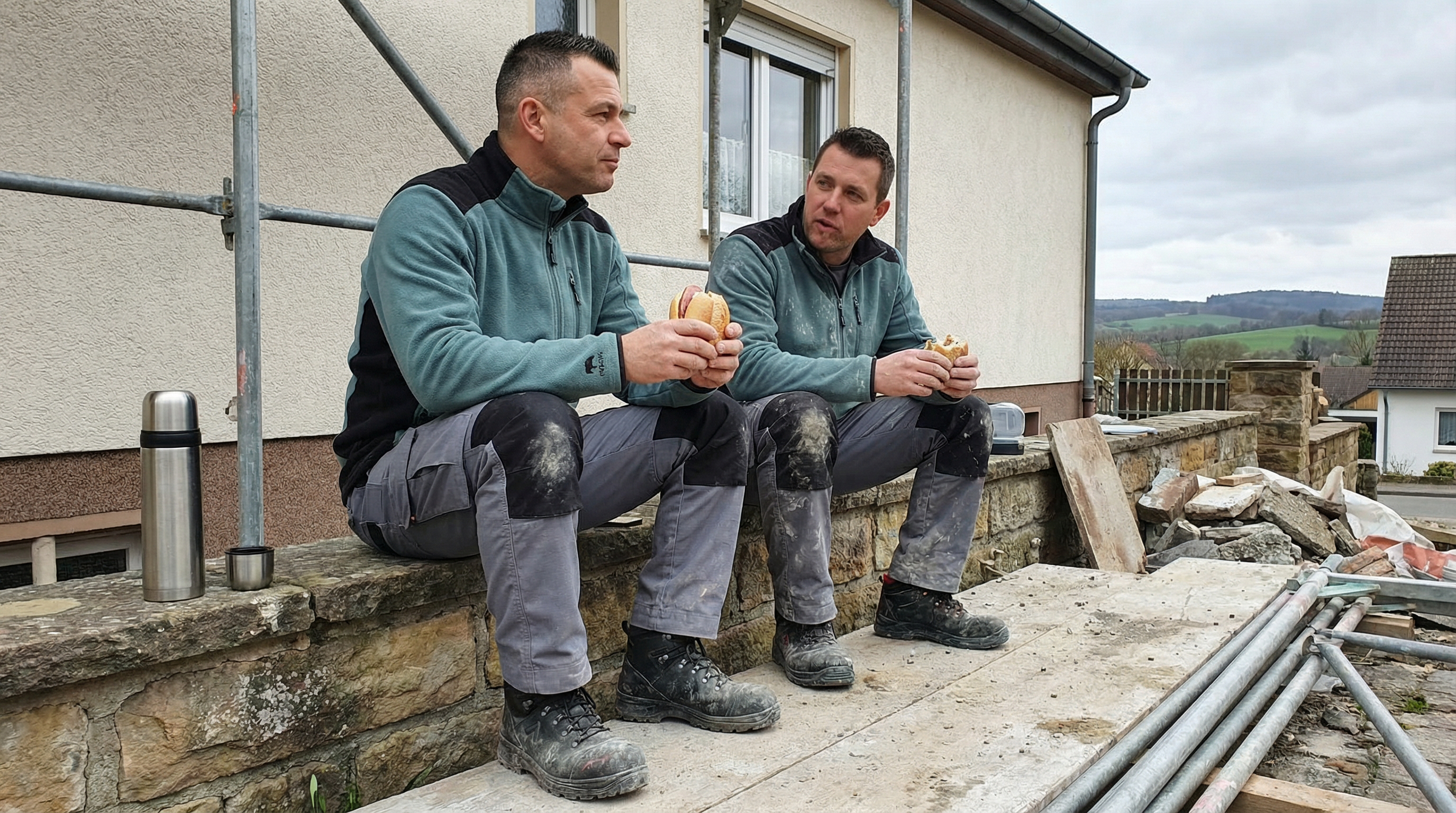 Energetische Dachsanierung - Dachdaemmung mit modernen Daemmstoffen fuer bessere Energieeffizienz