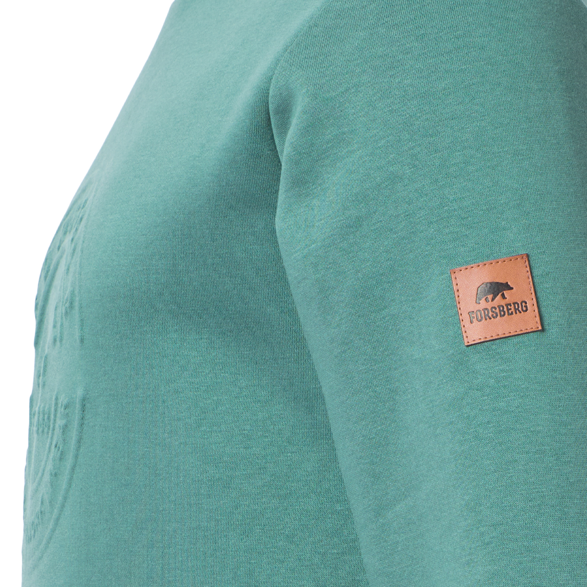 FORSBERG Sweatshirt mit 3D Logo - 11, Bekleidung, Langarm, Ärmel, Vlies, Pullover