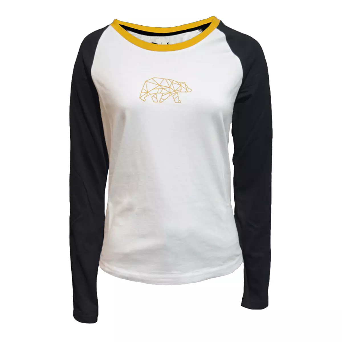 FORSBERG zweifarbiger Longsleeve mit Brustlogo Damen - 1