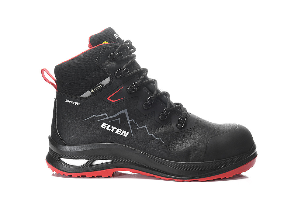 Elten NOLAN XXG GTX black-red ESD Sicherheitsschnürstiefel - 2