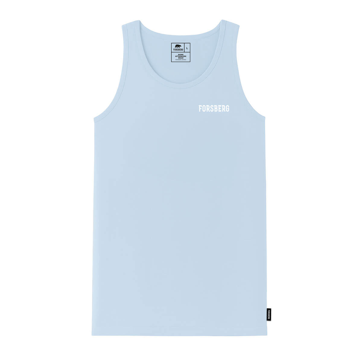 FORSBERG Tanktop mit Logo auf Brust und Rücken - 3, Bekleidung, Tanktop, Unterhemd
