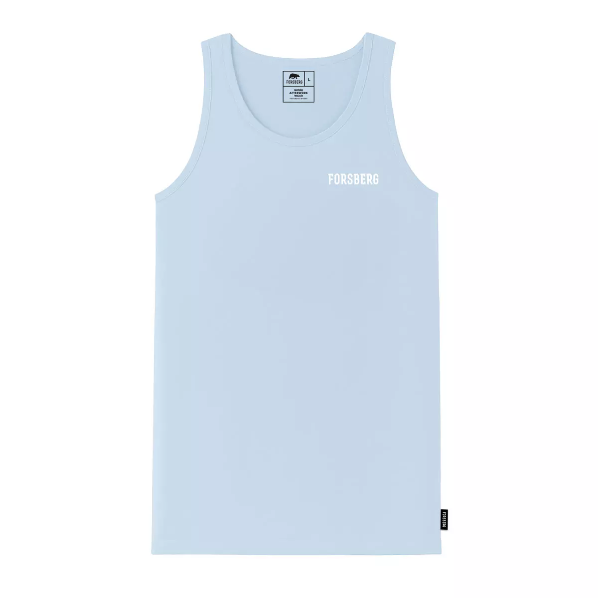 FORSBERG Tanktop mit Logo auf Brust und Rücken - 3, Bekleidung, Tanktop, Unterhemd, Weste