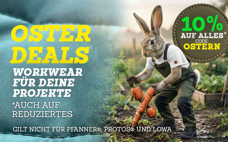 Ostern, Deals, Workwear, Garten, Hase
