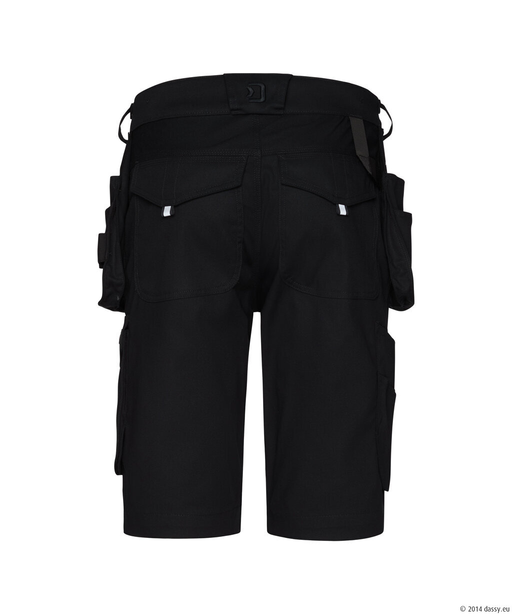 DASSY® Kuma Flex Stretch-Arbeitsshorts mit Holstertaschen - 2