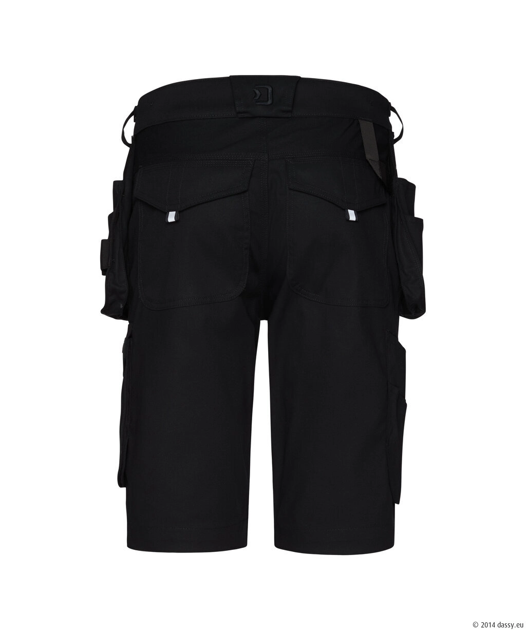 DASSY® Kuma Flex Stretch-Arbeitsshorts mit Holstertaschen - 2