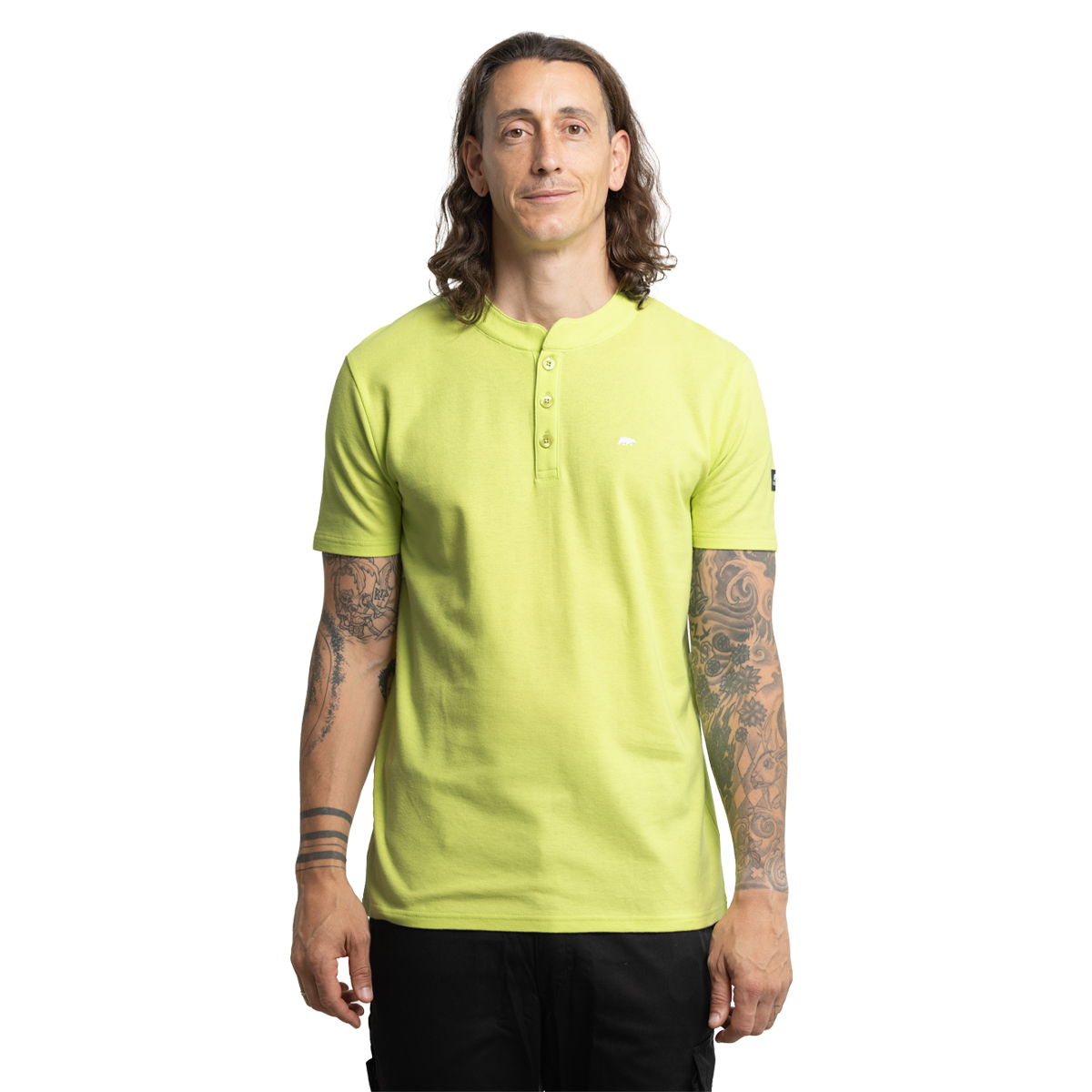 FORSBERG Poloshirt mit Stehkragen - 8, T-shirt, Hemd, Ärmel, Person, Frau
