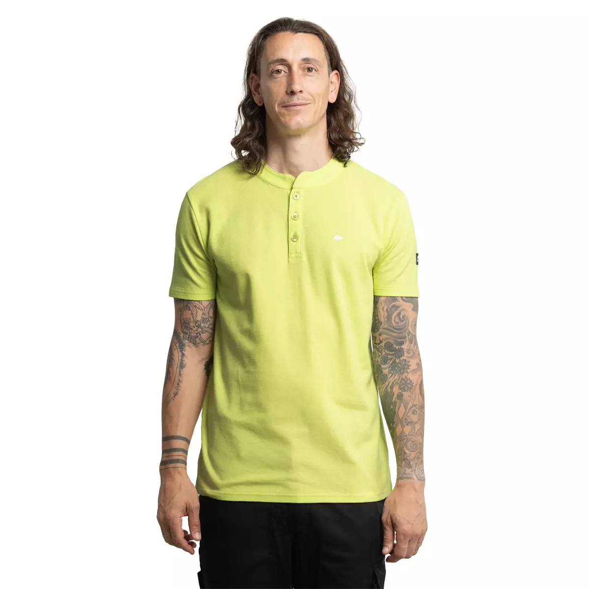 FORSBERG Poloshirt mit Stehkragen - 8, T-shirt, Hemd, Ärmel, Person, Frau