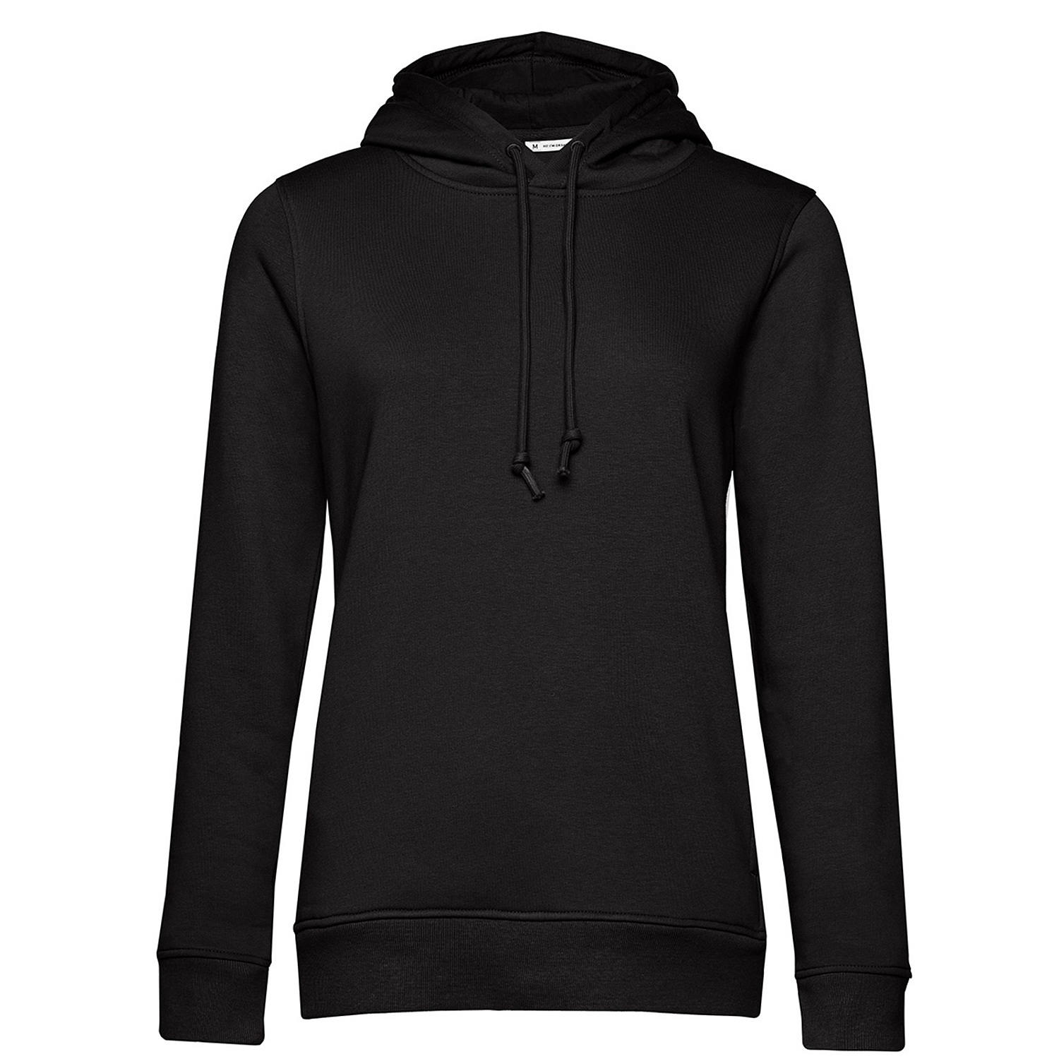 Damen Hoodie einfarbig - 1