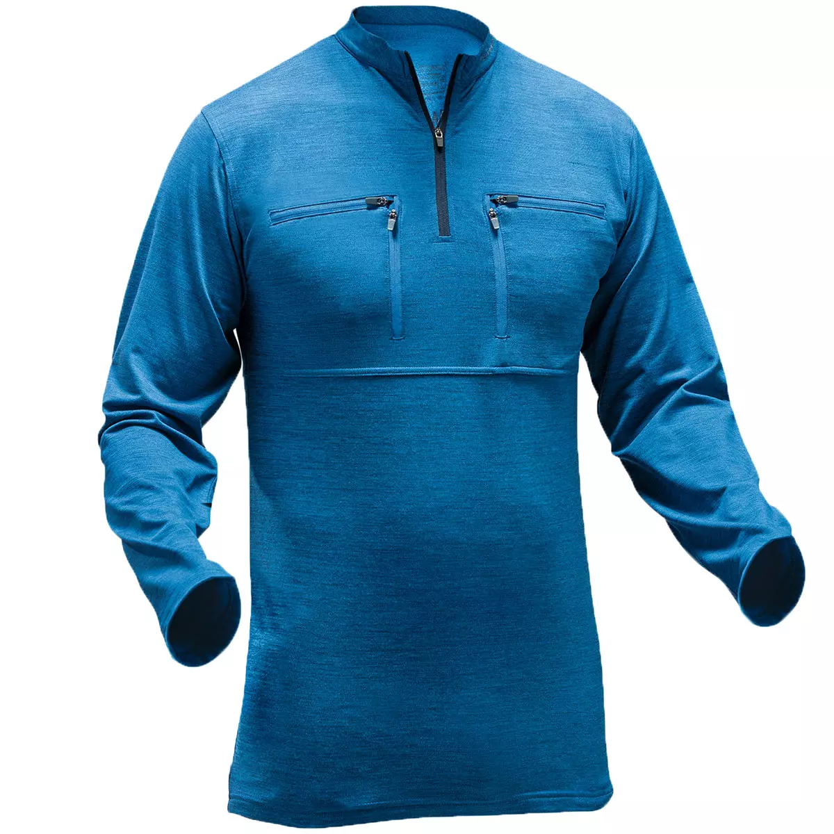 PFANNER® Skin-Dry Thermo Zipp2Zipp® langarm - 1, Bekleidung, Fleece, Langer Ärmel, Ärmel, Kapuzenpulli