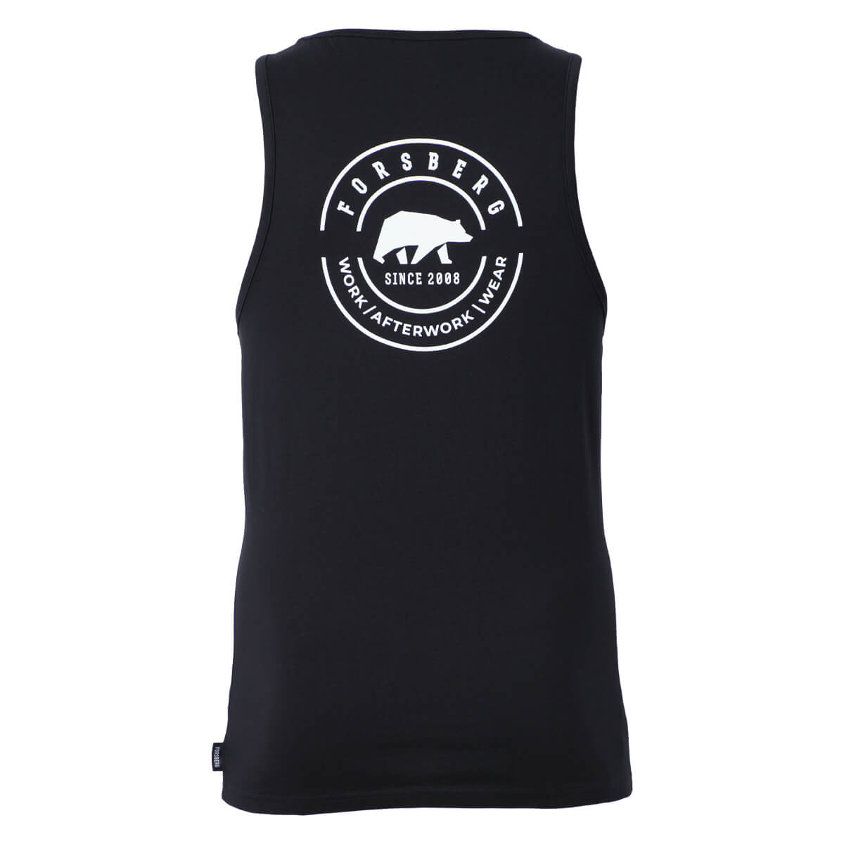 FORSBERG Tanktop mit Logo auf Brust und Rücken - 2
