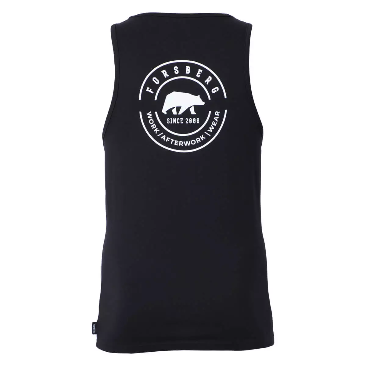FORSBERG Tanktop mit Logo auf Brust und Rücken - 2