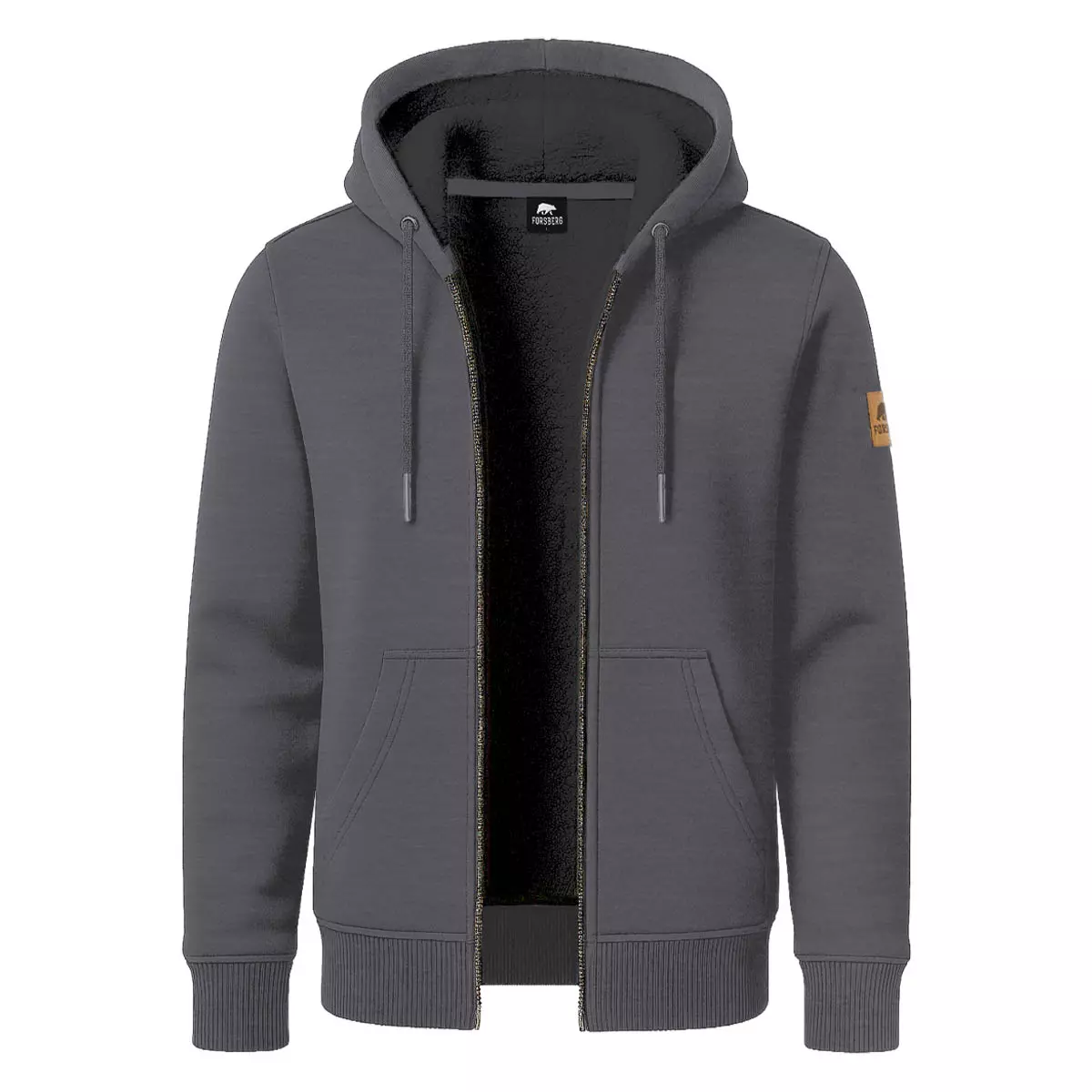 FORSBERG Kapuzenjacke mit Teddyfutter - 5