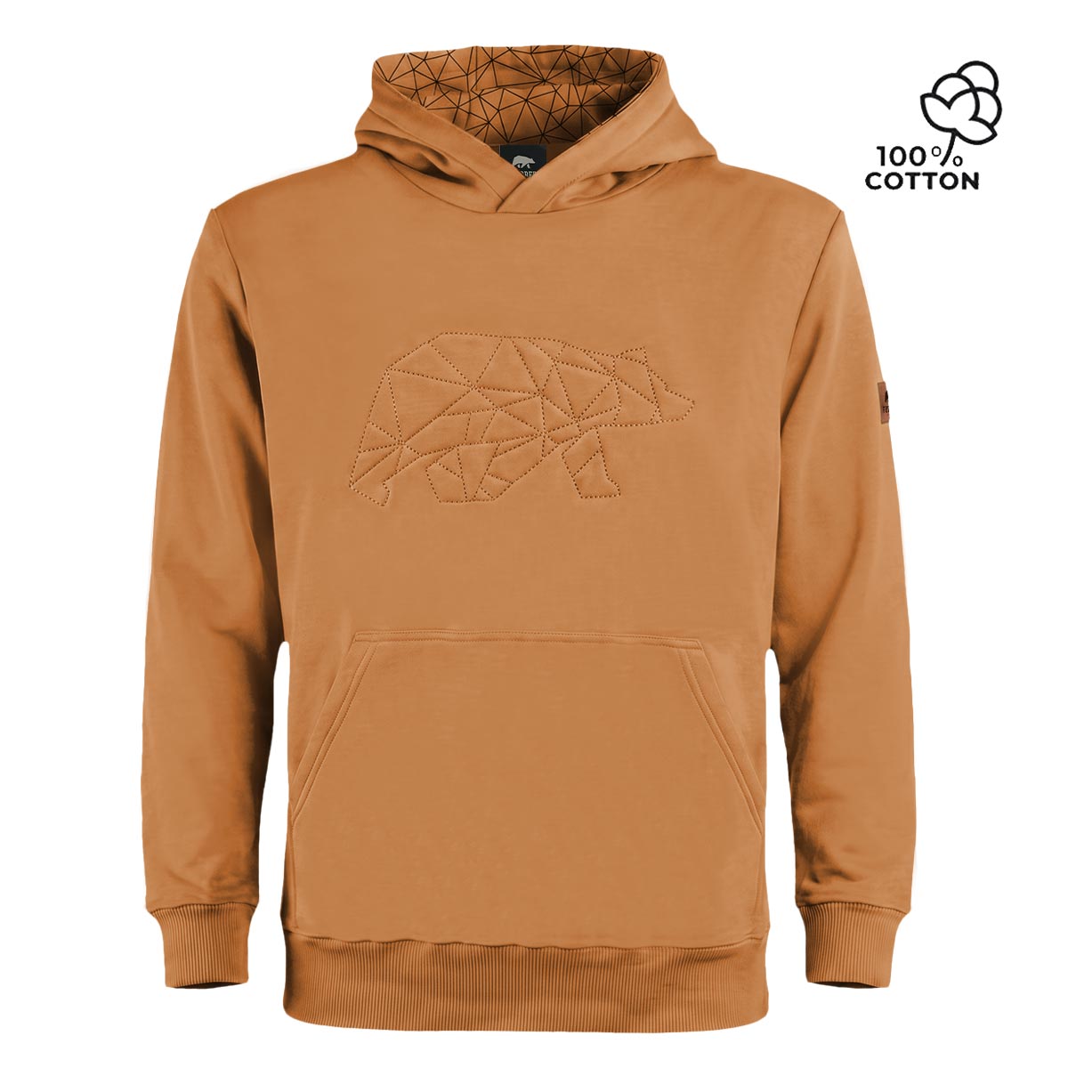 FORSBERG Hoodie mit gesticktem Polygonbär - 2 FORSBERG Hoodie mit gesticktem Polygonbär - 2