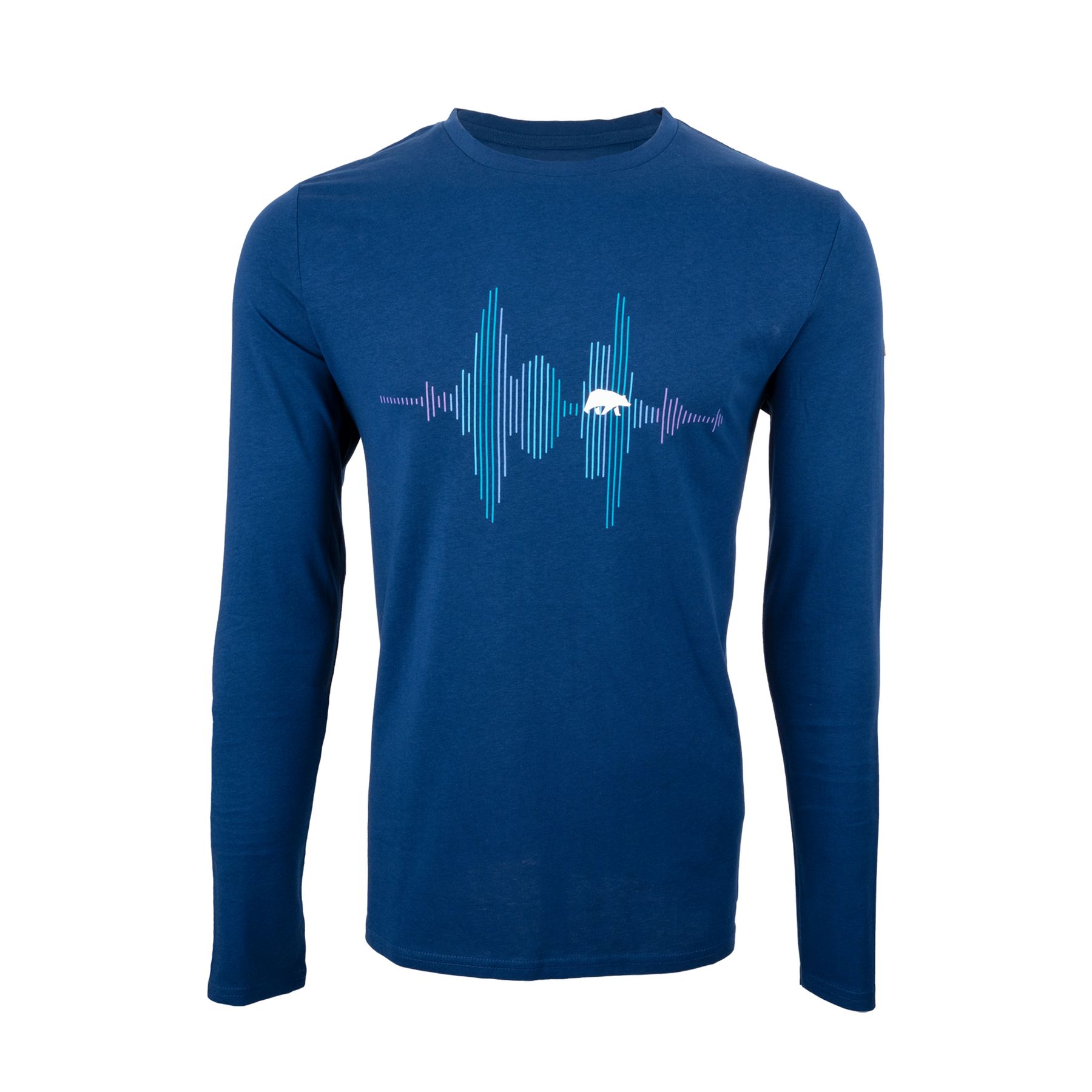 FORSBERG Longsleeve mit Audiowelle - 5