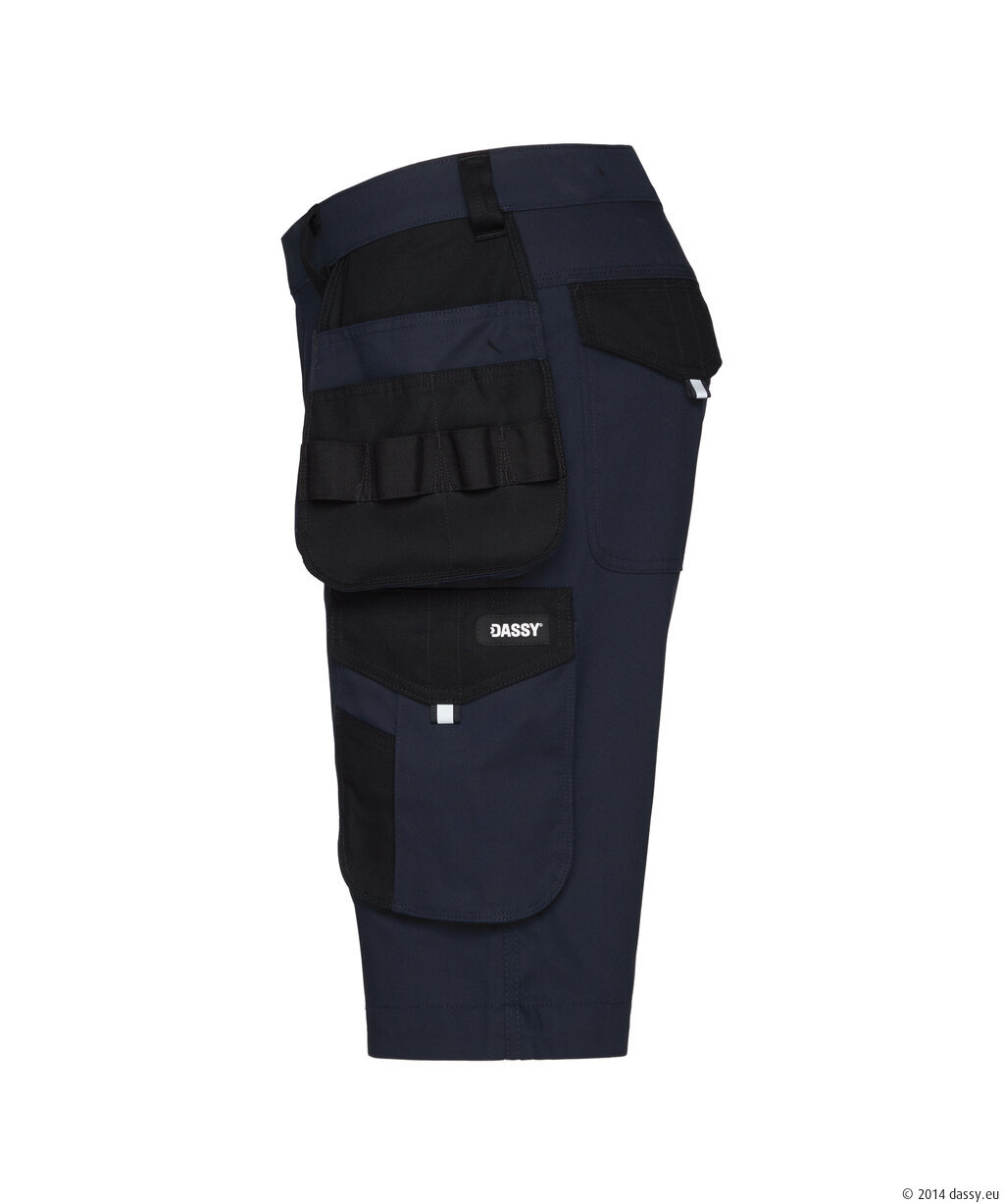 DASSY® Kuma Flex Stretch-Arbeitsshorts mit Holstertaschen - 9
