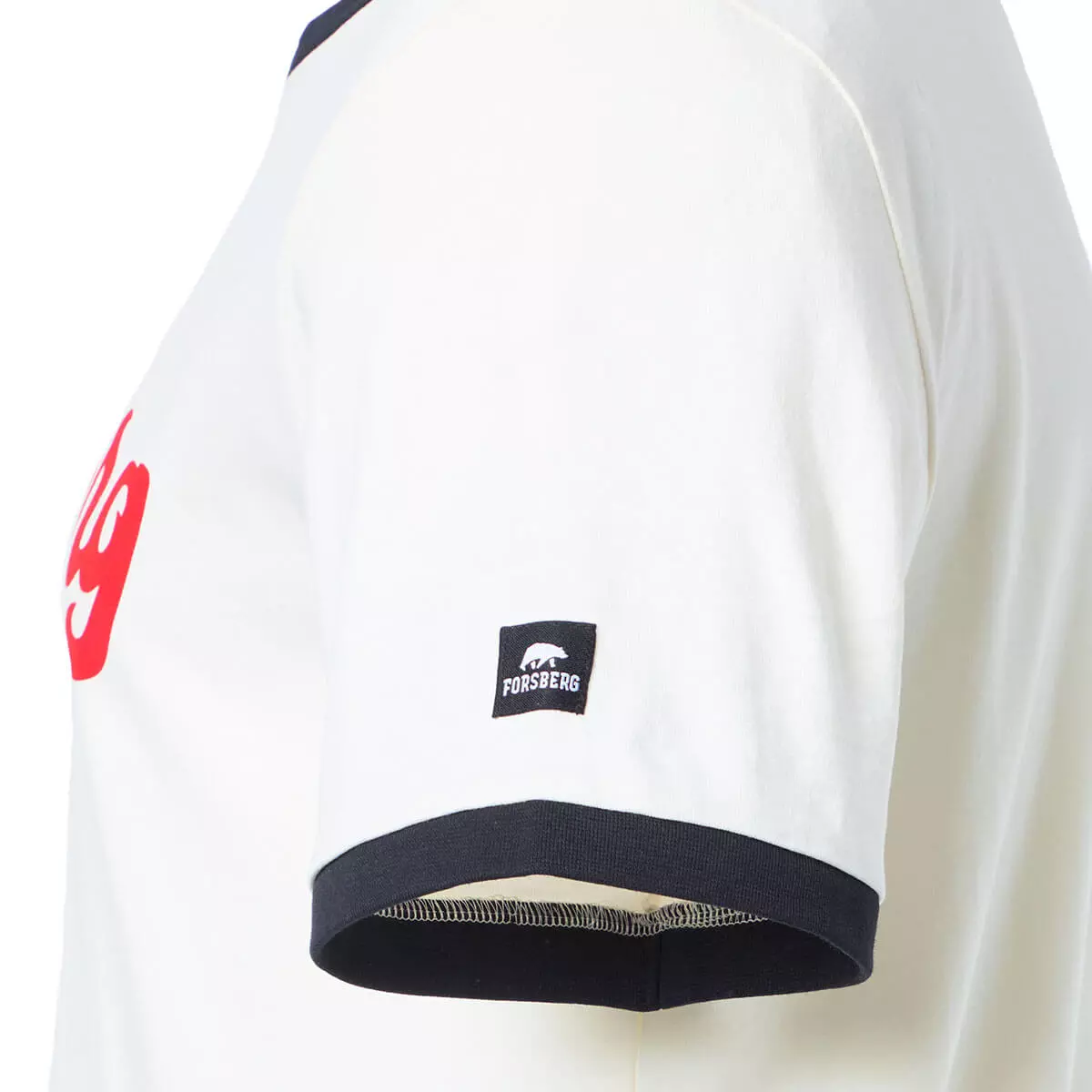 FORSBERG T-Shirt mit Vintage Logo - 5
