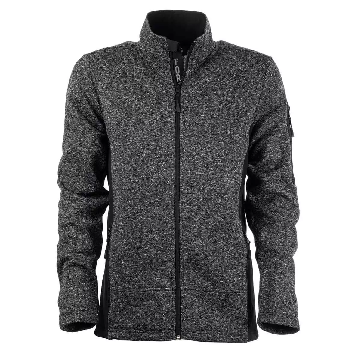 FORSBERG warme Strickfleece Jacke - 2