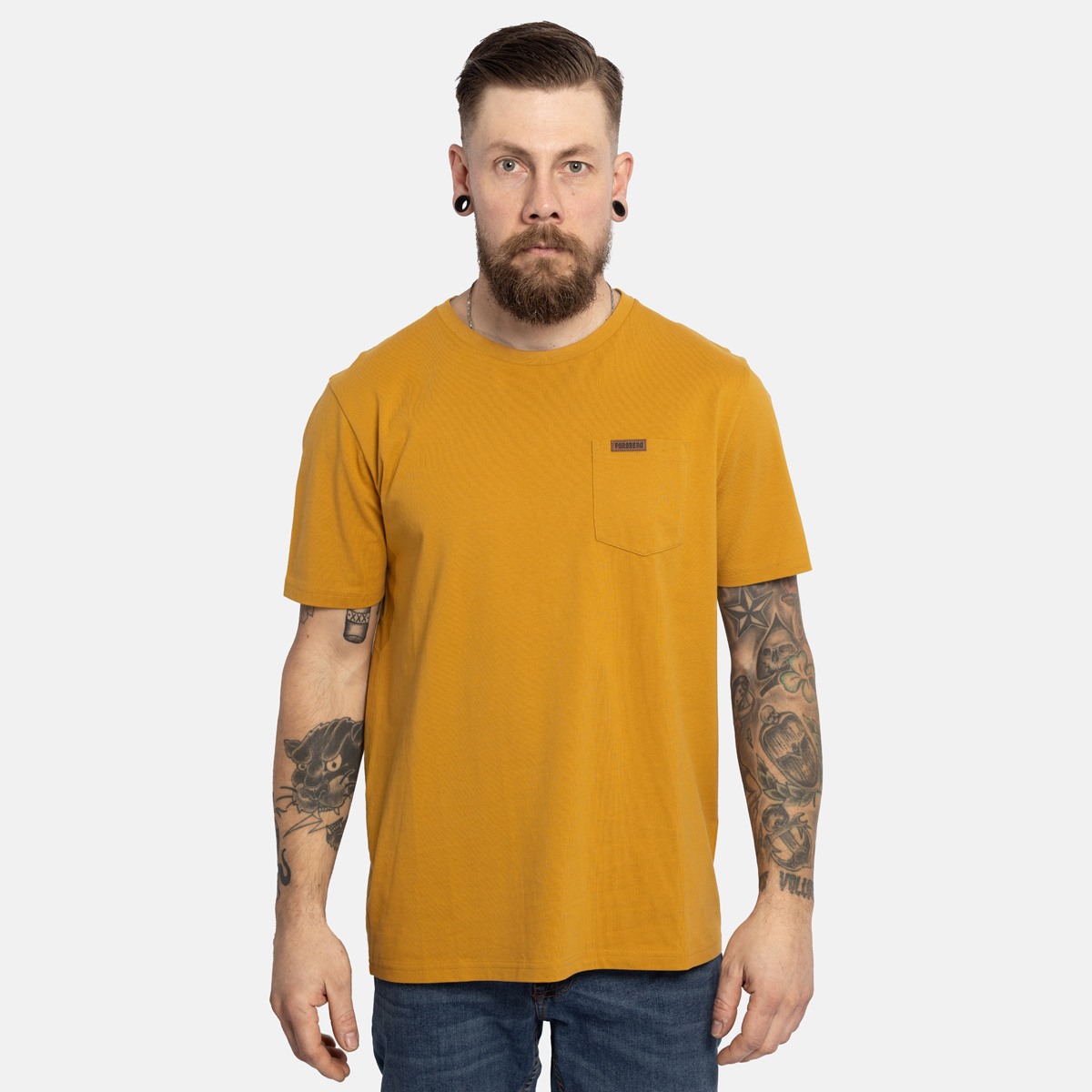 FORSBERG T-Shirt mit Brusttasche - 5