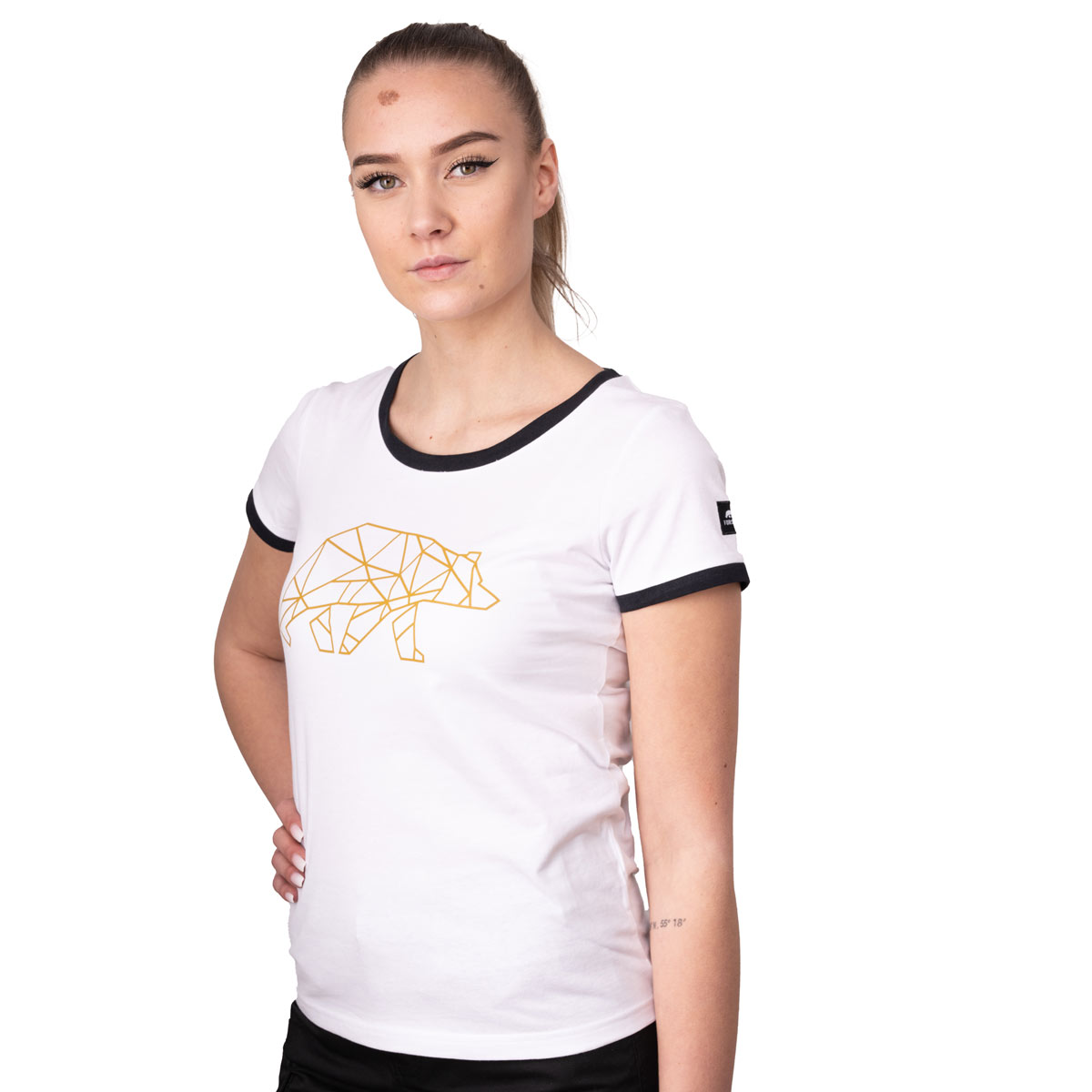 FORSBERG T-Shirt mit Brustlogo Damen - 3