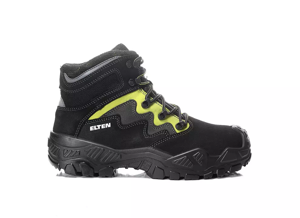 Elten MICK black-green Mid ESD S3S Sicherheitsschnürstiefel - 2