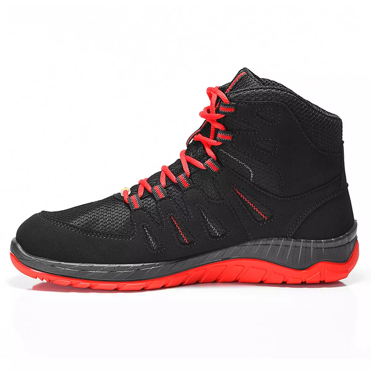 Elten MADDOX S3 Black-Red Mid ESD - 3