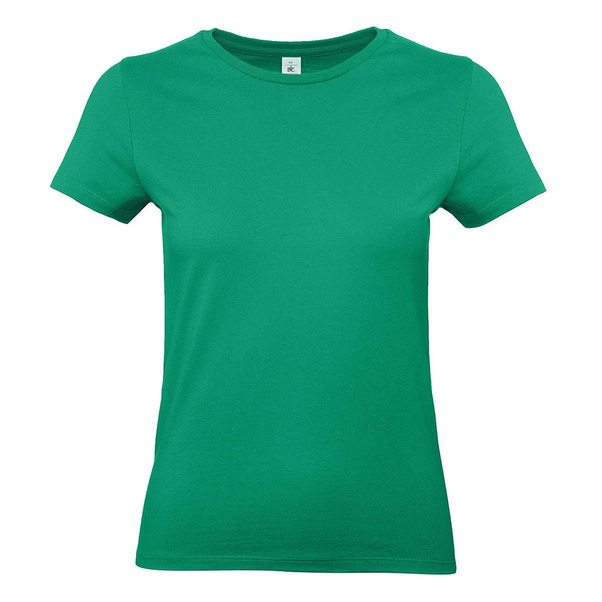 T-shirt dames effen kleur 190gr katoen