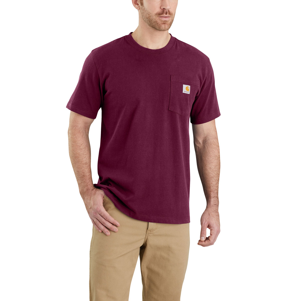 Carhartt T-Shirt mit Brusttasche - 23