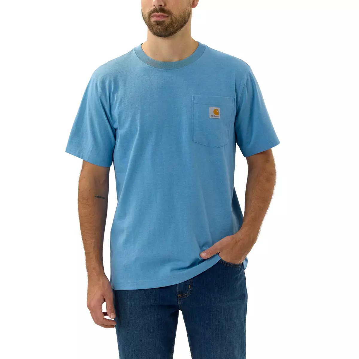 Carhartt T-Shirt mit Brusttasche - 22