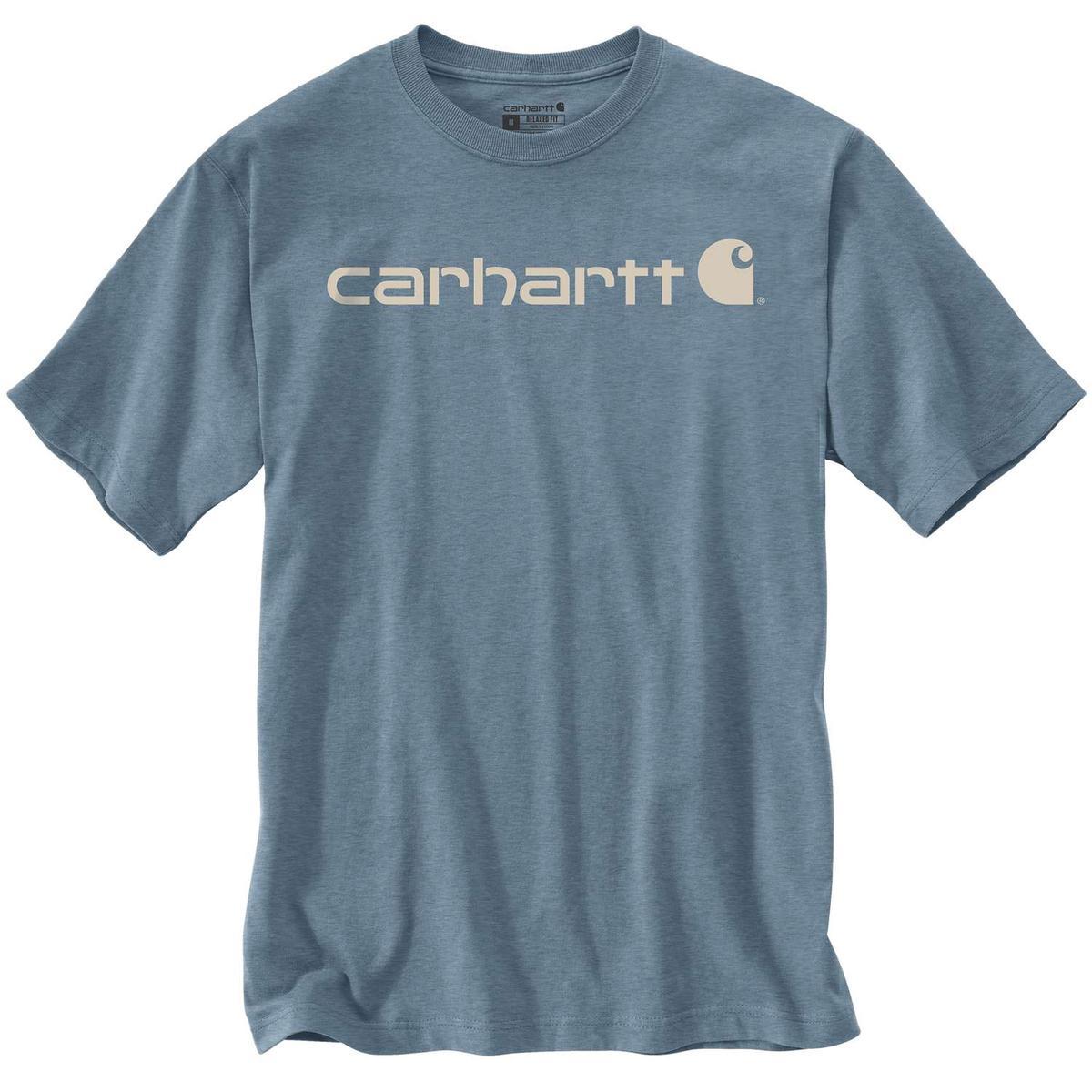 Carhartt Core Logo T-Shirt dicke Qualität - 17