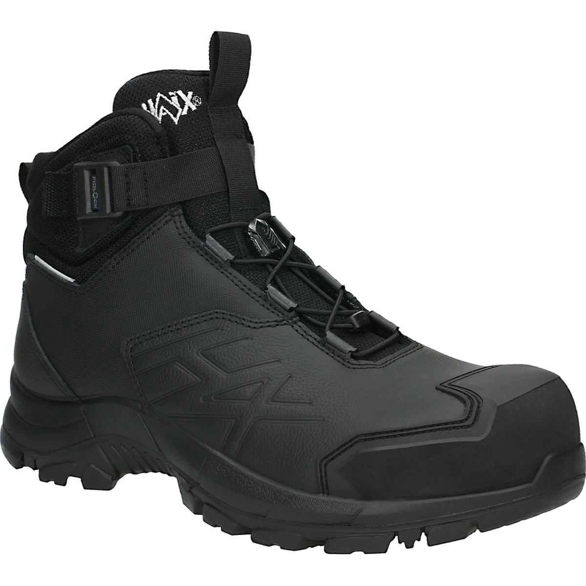 HAIX Nevada 3.0 Mid - 1, Stiefel, Wanderschuh, Gummisohle, Schwarz, Schnürschuh