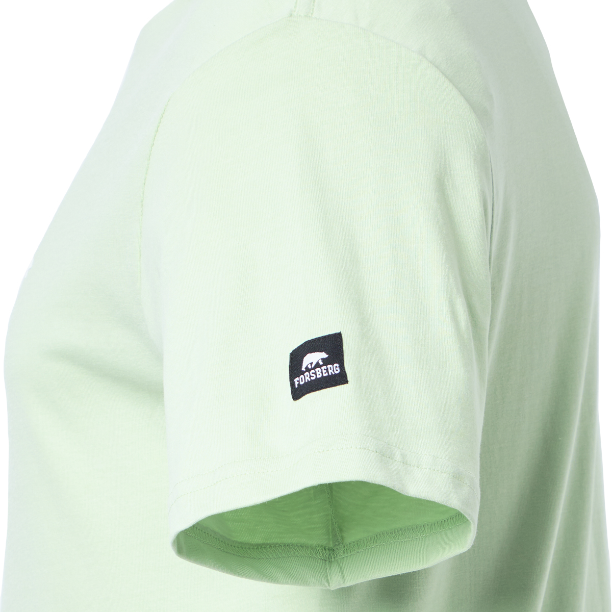 FORSBERG T-Shirt mit kleinem Gummi-Patch - 6, Bekleidung, Langarm, Ärmel, Hemd