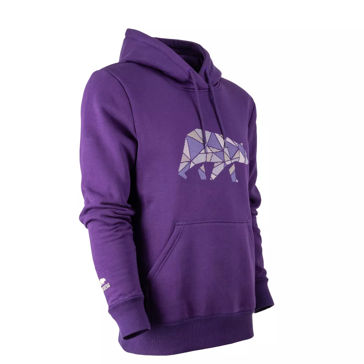 FORSBERG Hoodie mit gestreiftem Brustlogo - 7, Bekleidung, Strickwaren, Pullover, Sweatshirt, Kapuzenpulli