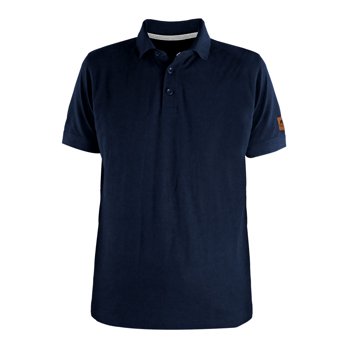 FORSBERG Polo shirt with button placket