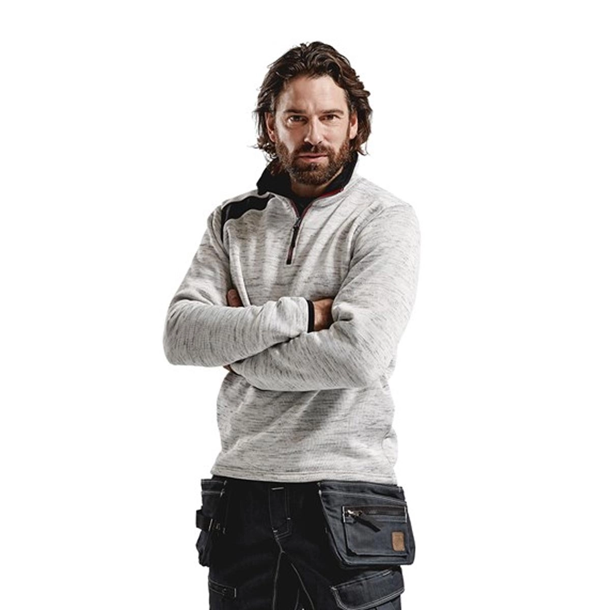 Blakläder gestrickter half-zip Pullover 4943 - 2 Blakläder gestrickter half-zip Pullover 4943 - 2