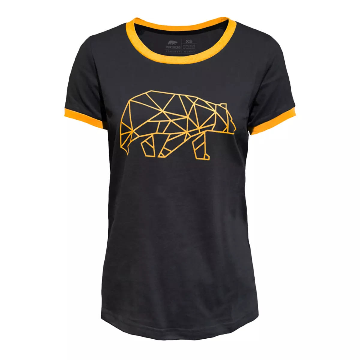 FORSBERG T-Shirt mit Brustlogo Damen - 1