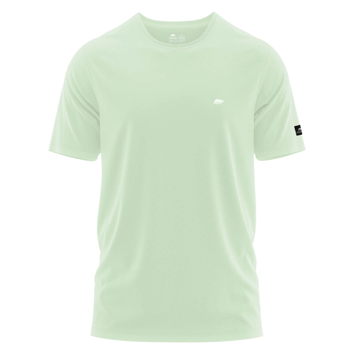 FORSBERG T-Shirt mit kleinem Gummi-Patch - 12