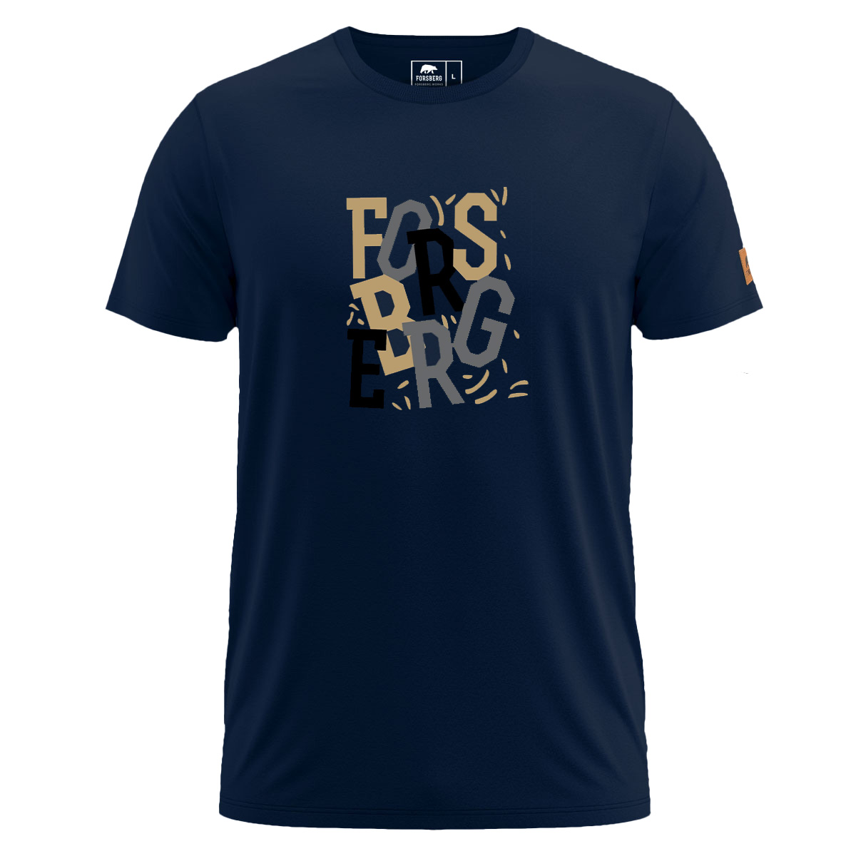 FORSBERG Storm Letters T-Shirt - 3 FORSBERG Storm Letters T-Shirt - 3