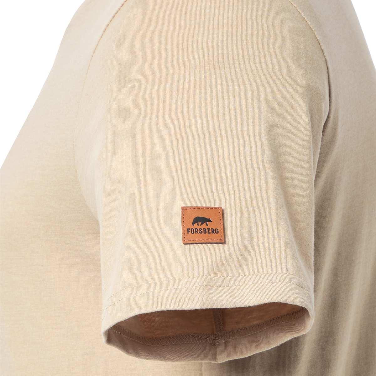 FORSBERG T-Shirt mit schwarzem Brustprint  - 14, Langarm, Fleece, Pullover, Mantel, Sweatshirt